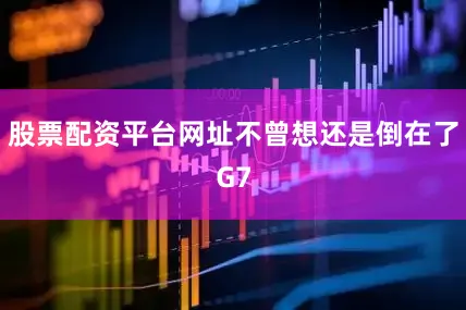 股票配资平台网址不曾想还是倒在了G7